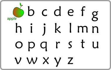 US English Alphabet